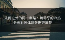 法网之外的同一套路？葡萄牙的冷热分布对照体彩数据更清楚